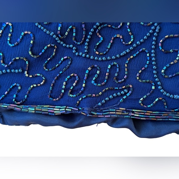 Vintage Night Vogue Sequinned Beaded Evening Dress - Picture 11 of 11